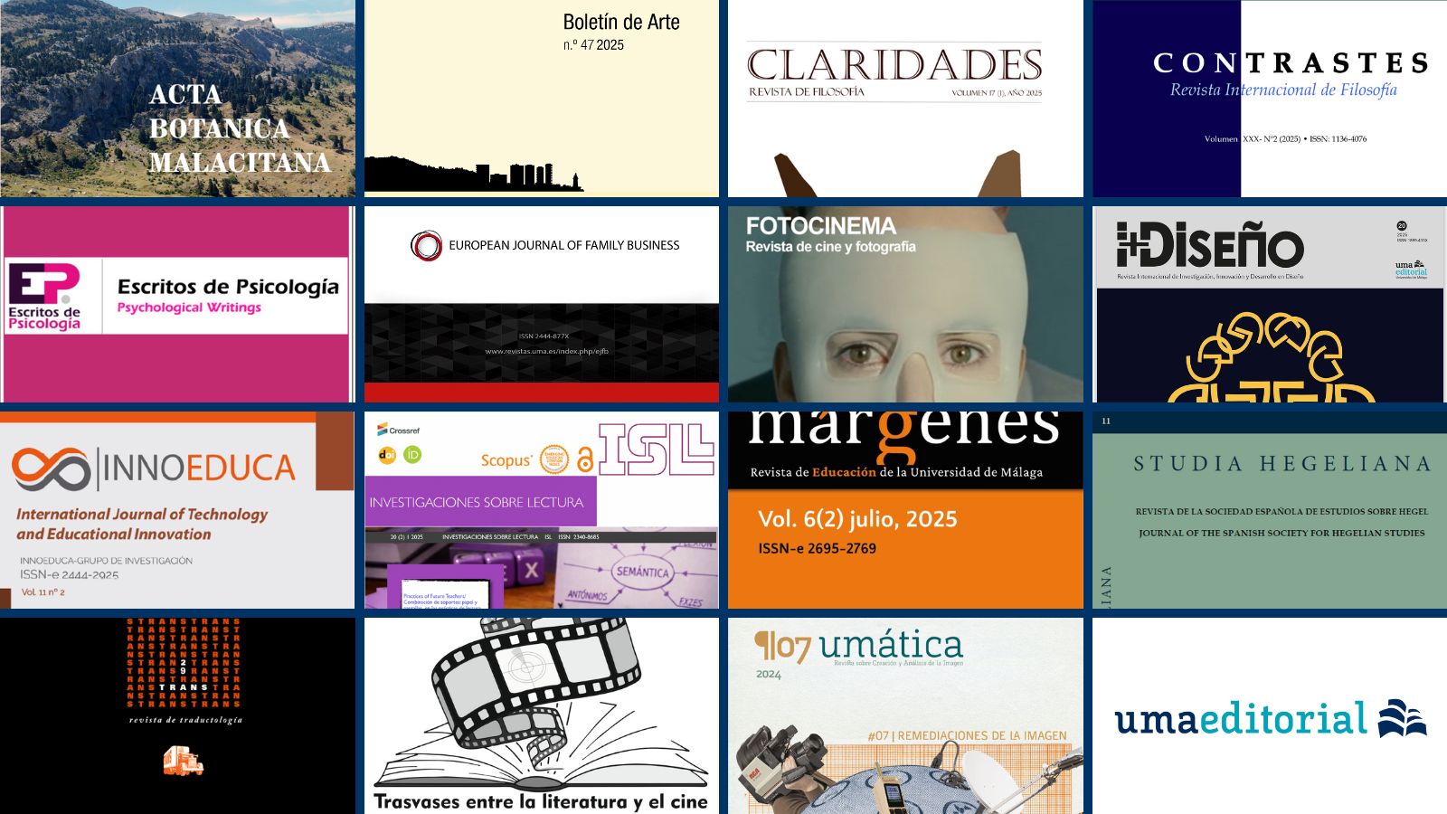 Revistas UMA fecyt 2025