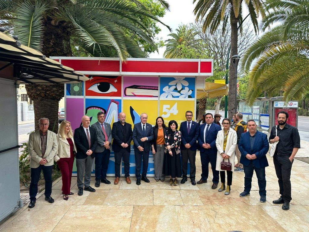 Inauguración Feria Libro Málaga 2025
