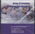 Actas III Jornadas de Innovación Educativa