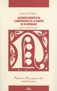 Algunos sonetos en lamentación de la muerte de su hermano