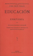Educacion y enseñanza por Francisco Giner