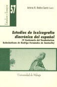 Estudio de lexicografía diacrónica del español