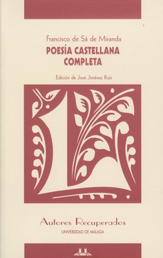 Poesía castellana completa de Francisco de Sá de Miranda