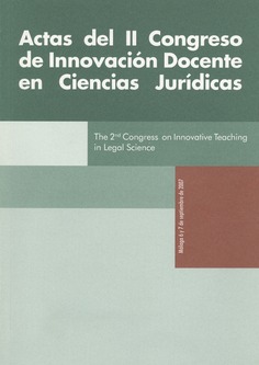 Actas del II Congreso de Innovación Docente en Ciencias Jurídicas