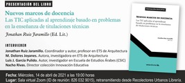 Presentación del libro 'Nuevos marcos de docencia'