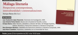 Presentación del libro 'Málaga Literaria'