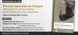 Presentación en Málaga del libro 'Devenir diputadas en Chiapas'