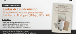 Presentación del libro 'Cartas del modernismo, archivo epistolar del poeta andaluz José Sánchez Rodríguez (Málaga, 1875-1940)'
