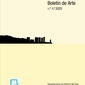 Boletín de Arte publica su número 47